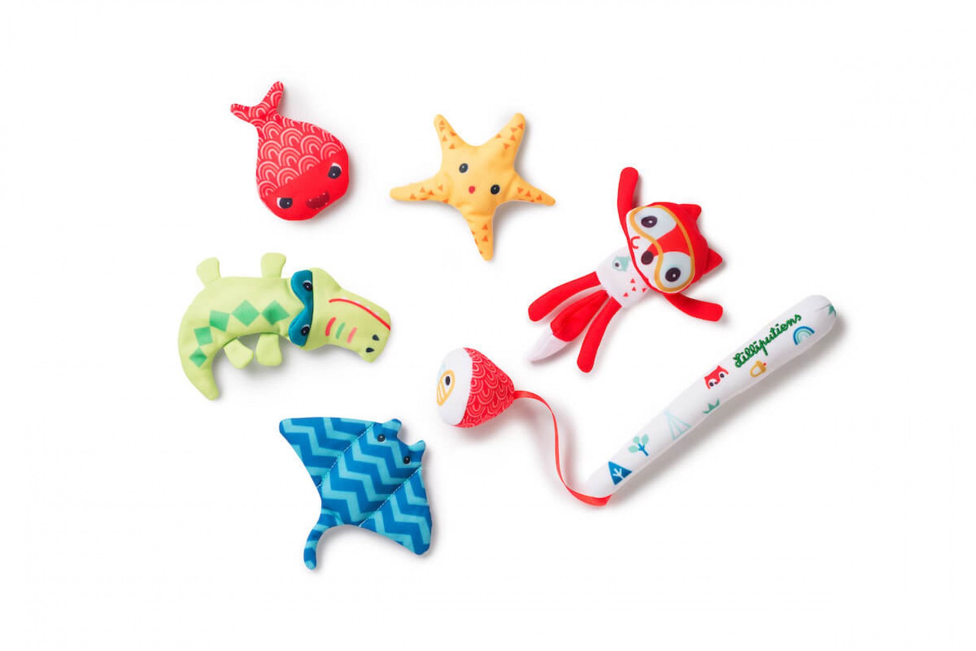 Joc de pescuit pentru baie Alice Bath Fun - Lilliputiens 1