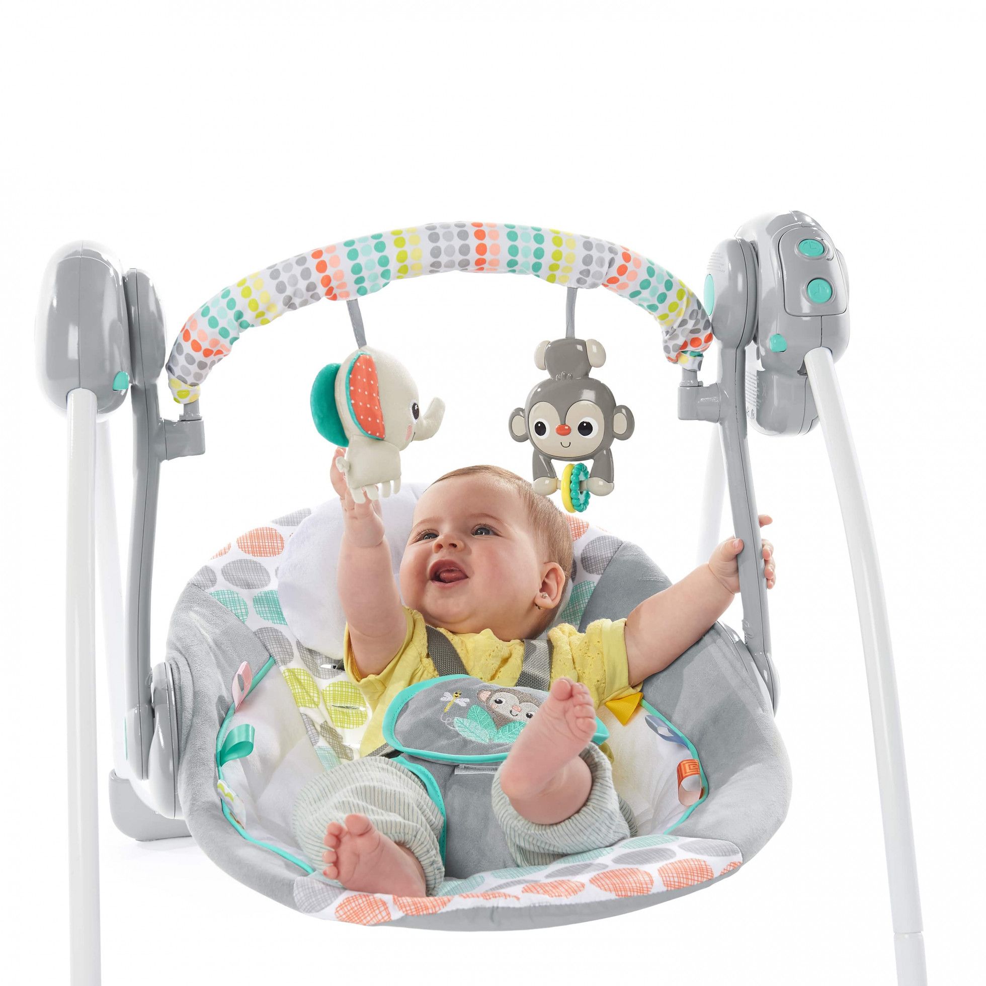 Leagan portabil Whimsical Wild™ - Bright Starts 3