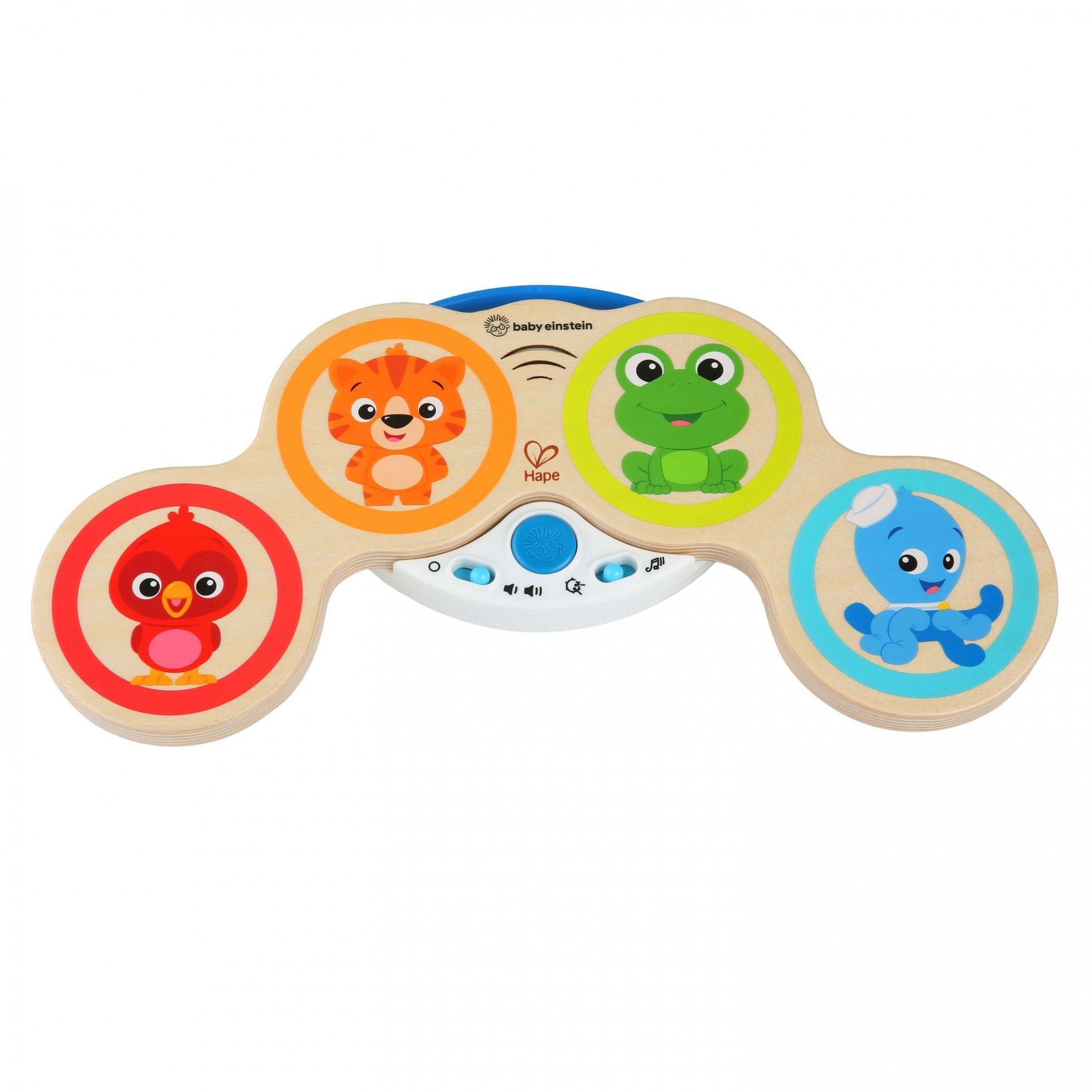 Jucarie muzicala de lemn Hape Magic Touch Drum™ - Baby Einstein 1