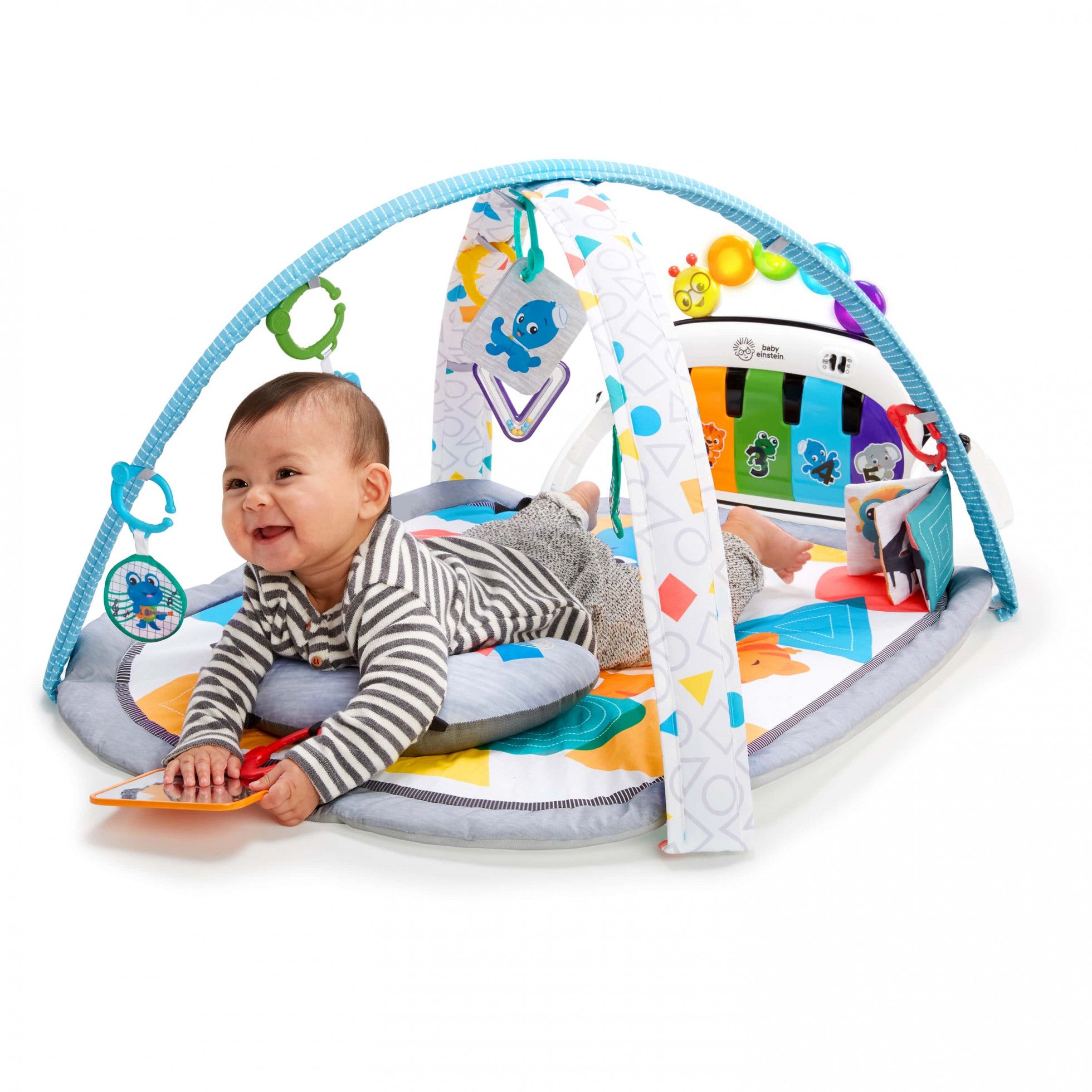 Salteluta de joaca 4 in 1 Kickin' Tunes™ - Baby Einstein 3