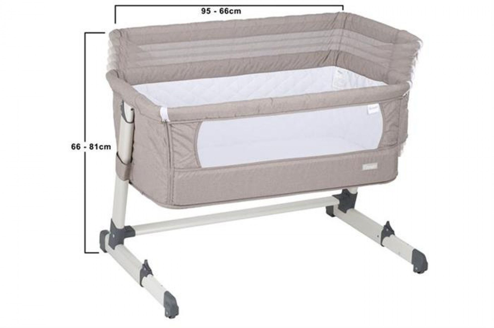 Patut co-sleeper 2 in 1 Together Beige - BabyGo 8