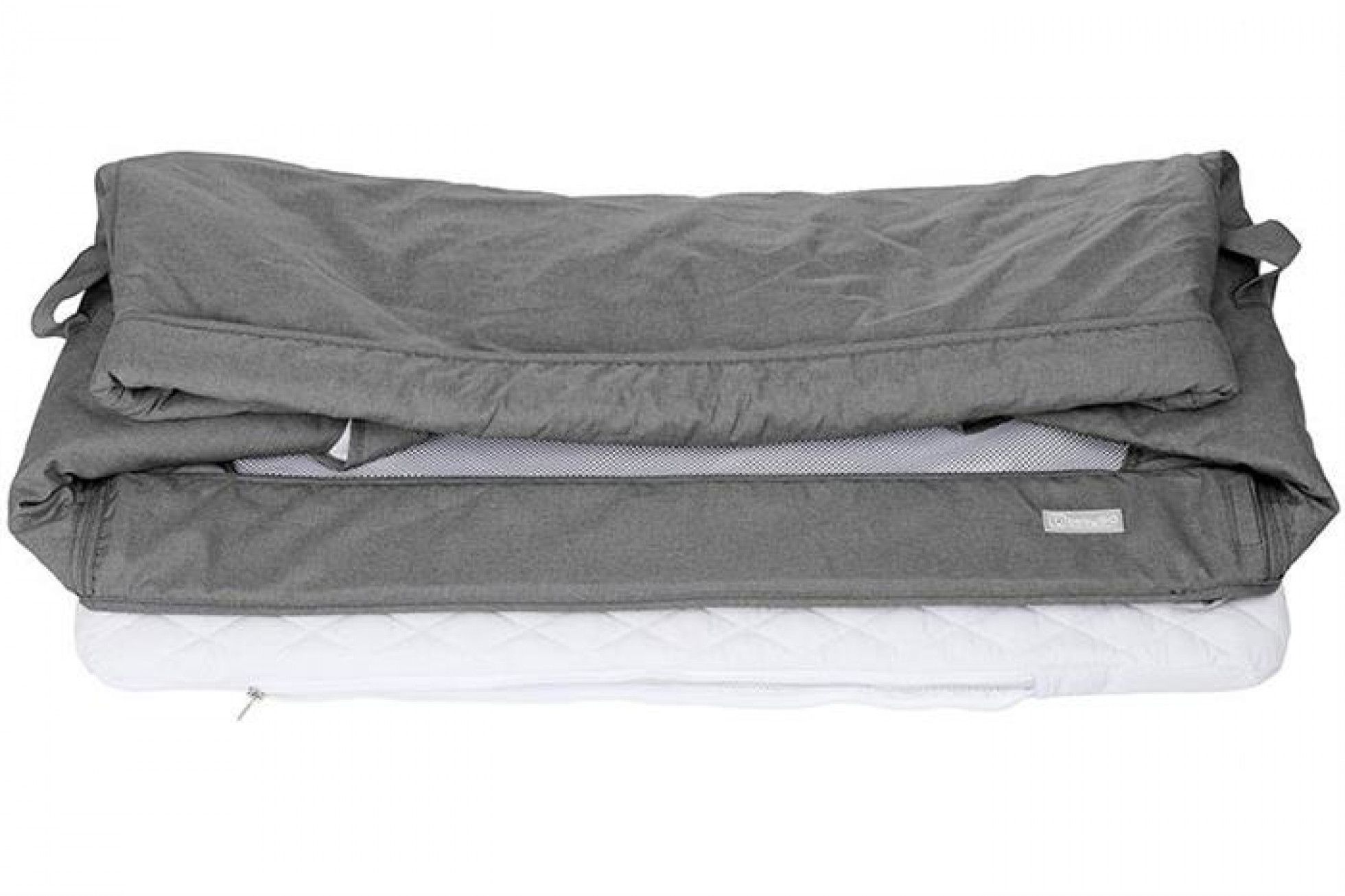 Patut co-sleeper 2 in 1 Together Grey - BabyGo 9