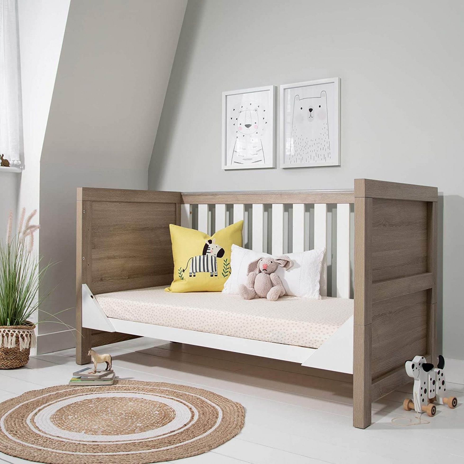 Patut evolutiv 3 in 1 Modena White & Oak - Tutti Bambini 6