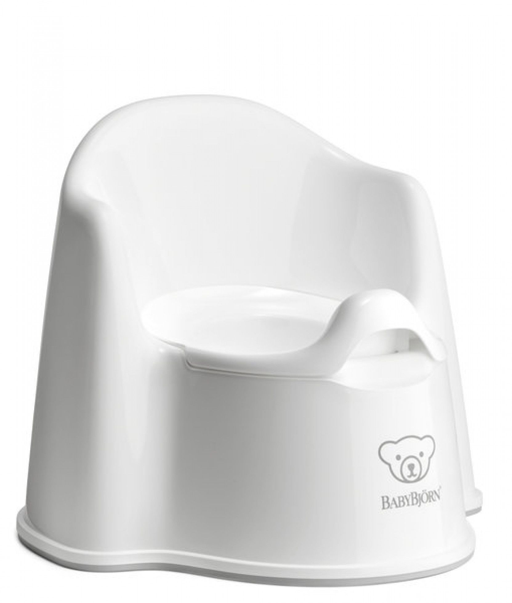 Olita cu protectie spate Potty Chair White - BabyBjorn 1