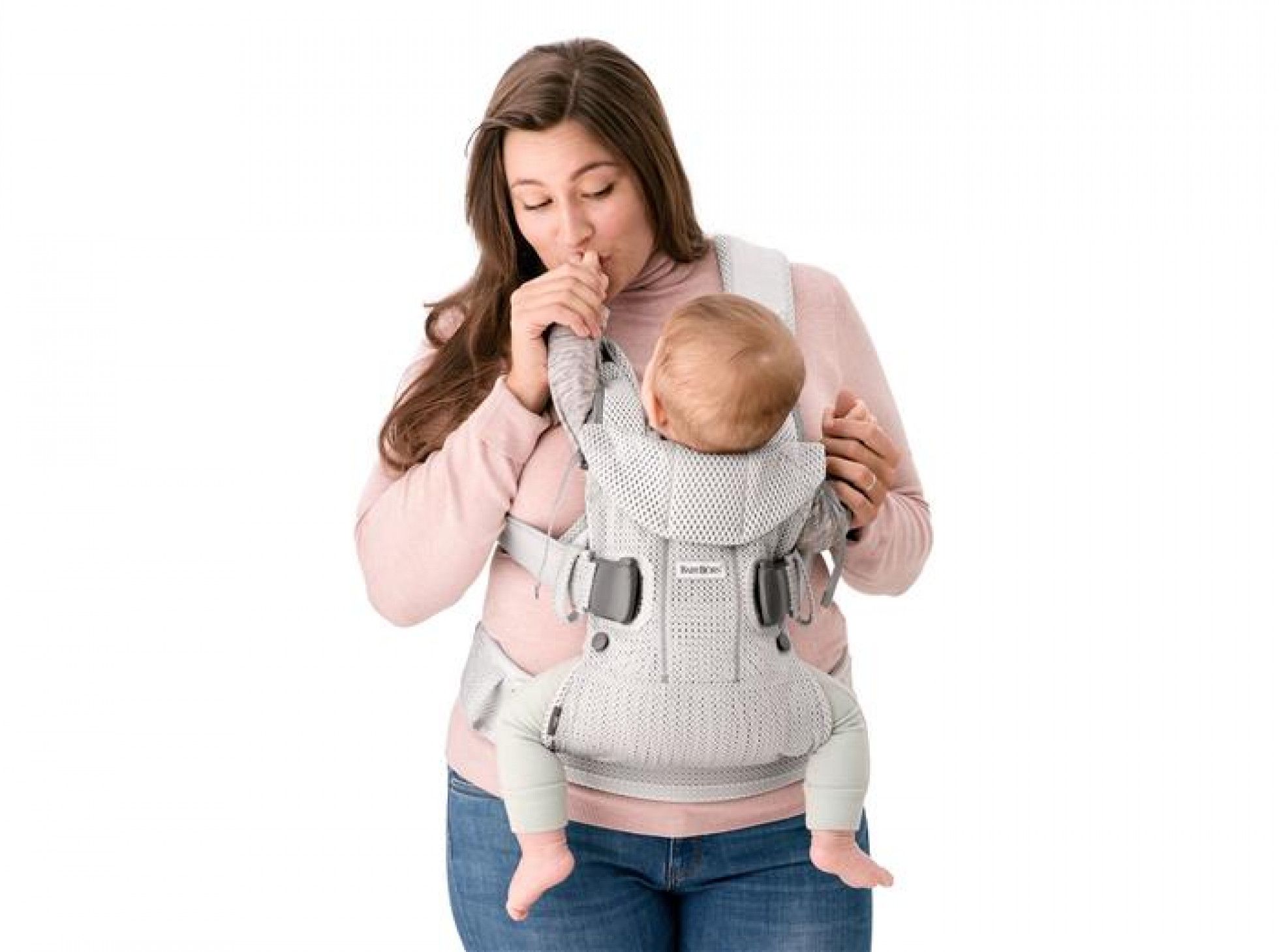 Marsupiu anatomic One Air Anthracite 3D Mesh - BabyBjorn 2