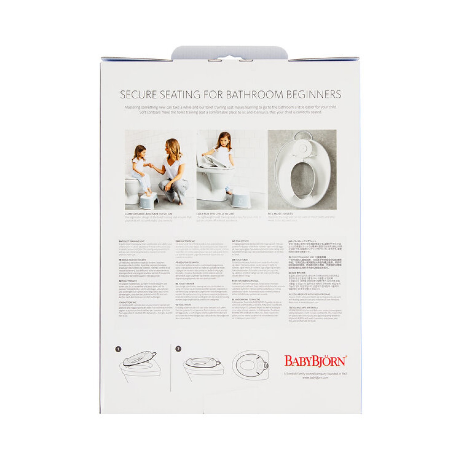 Reductor pentru toaleta Toilet Training Seat White - BabyBjorn 7