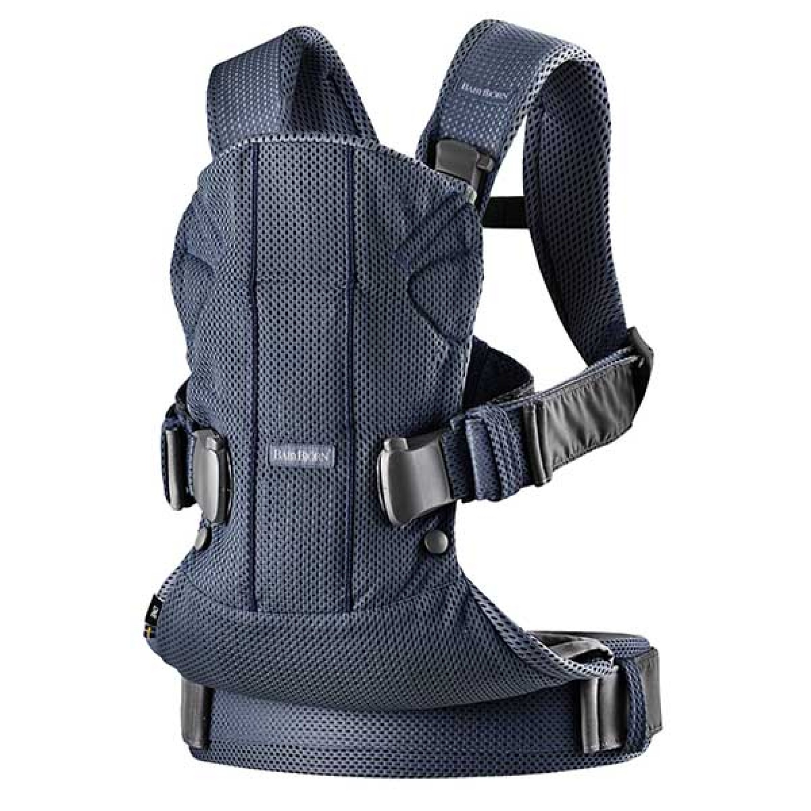 Marsupiu anatomic One Air Navy Blue 3D Mesh - BabyBjorn 2