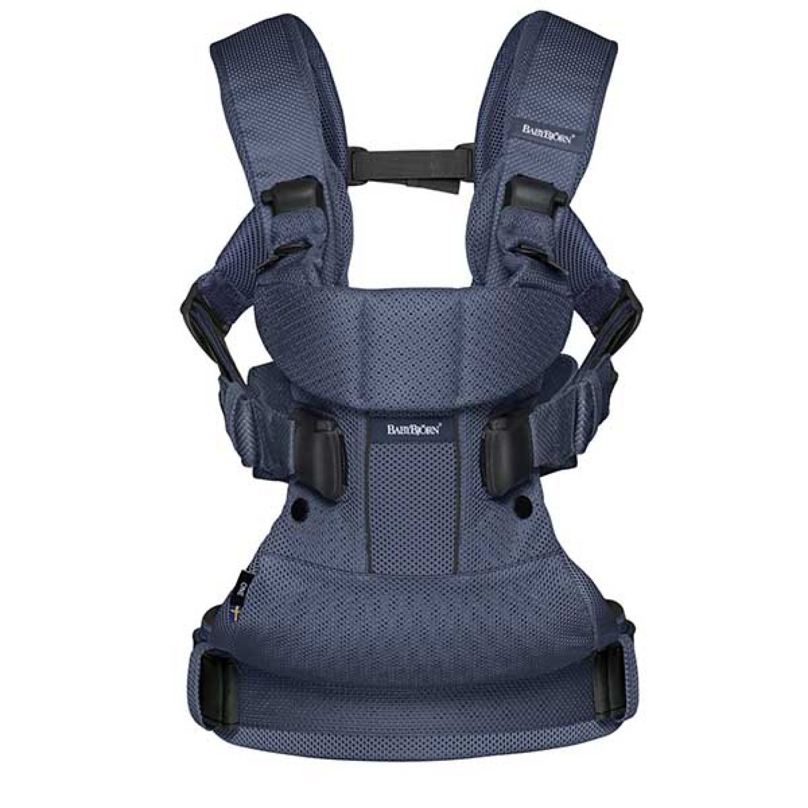 Marsupiu anatomic One Air Navy Blue 3D Mesh - BabyBjorn 4