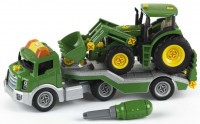 Trailer cu tractor John Deere - Theo Klein