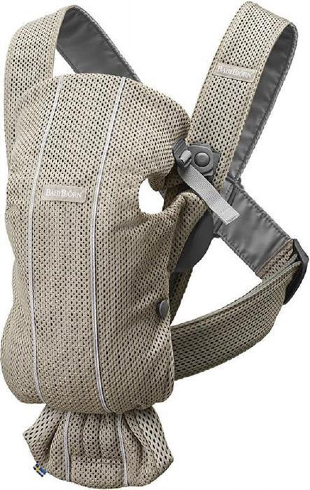 Marsupiu anatomic Mini Greige Mesh - BabyBjorn 1