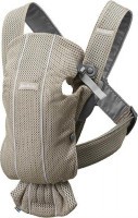 Marsupiu anatomic Mini Greige Mesh - BabyBjorn