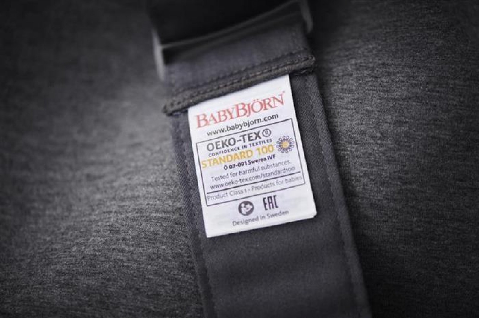 Marsupiu anatomic Mini Dark Grey 3D Jersey - BabyBjorn 18