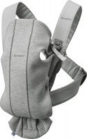 Marsupiu anatomic Mini Light Grey 3D Jersey - BabyBjorn