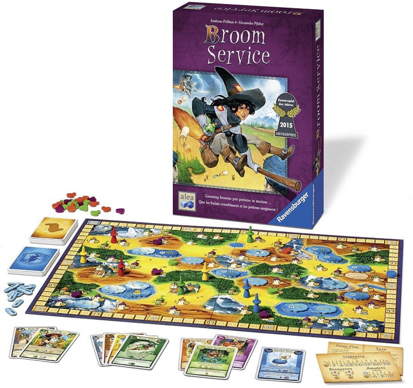 Board game Broom Service - Ravensburger 2