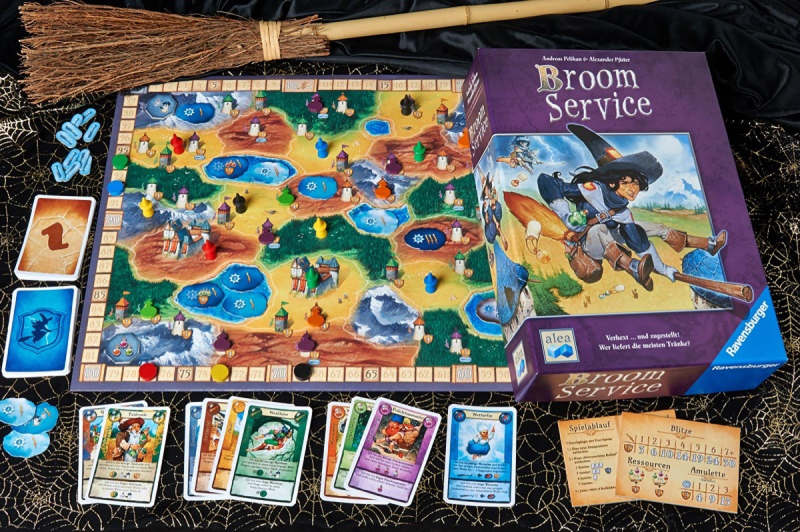 Board game Broom Service - Ravensburger 3