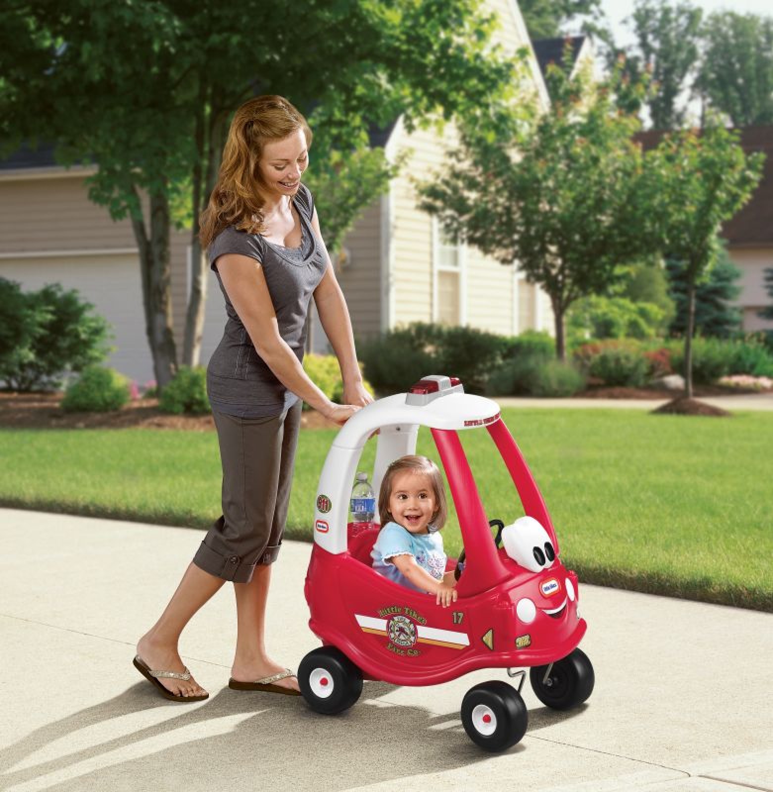 Masinuta de pompieri Cozy Coupe - Little Tikes 3