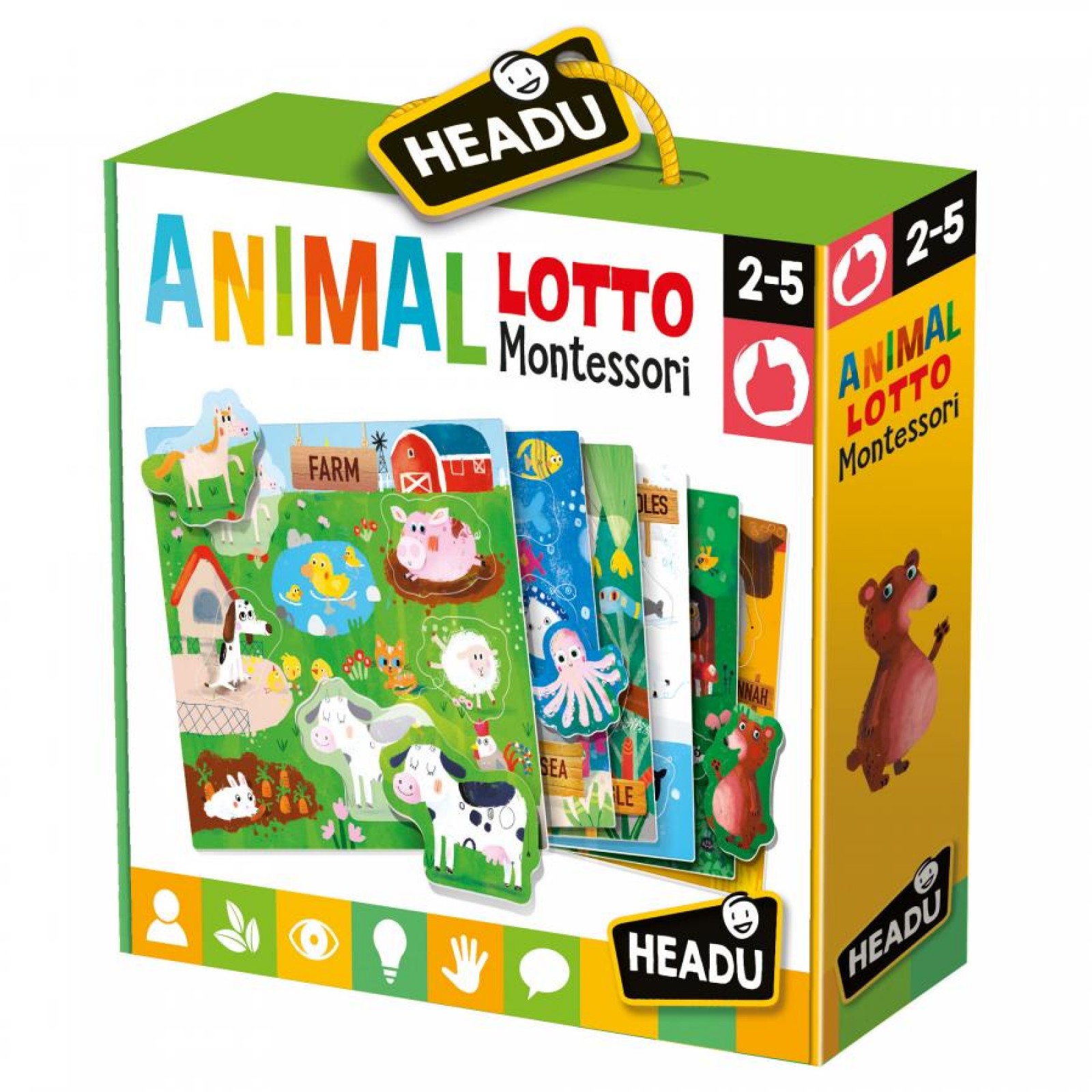 Joc Montessori Casa Animalelor - Headu 1