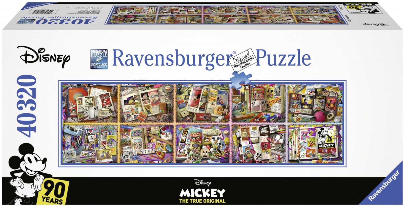 Puzzle Aniversar Mickey cu 40320 de piese - Ravensburger 1