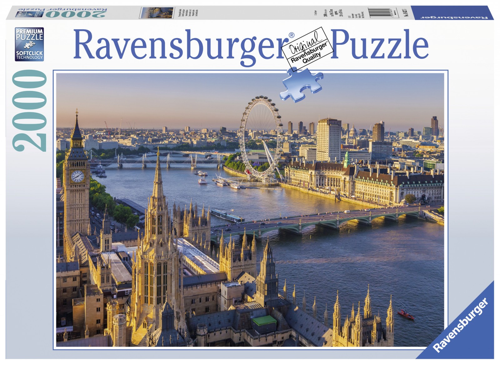 Puzzle Londra 2000 piese - Ravensburger 1