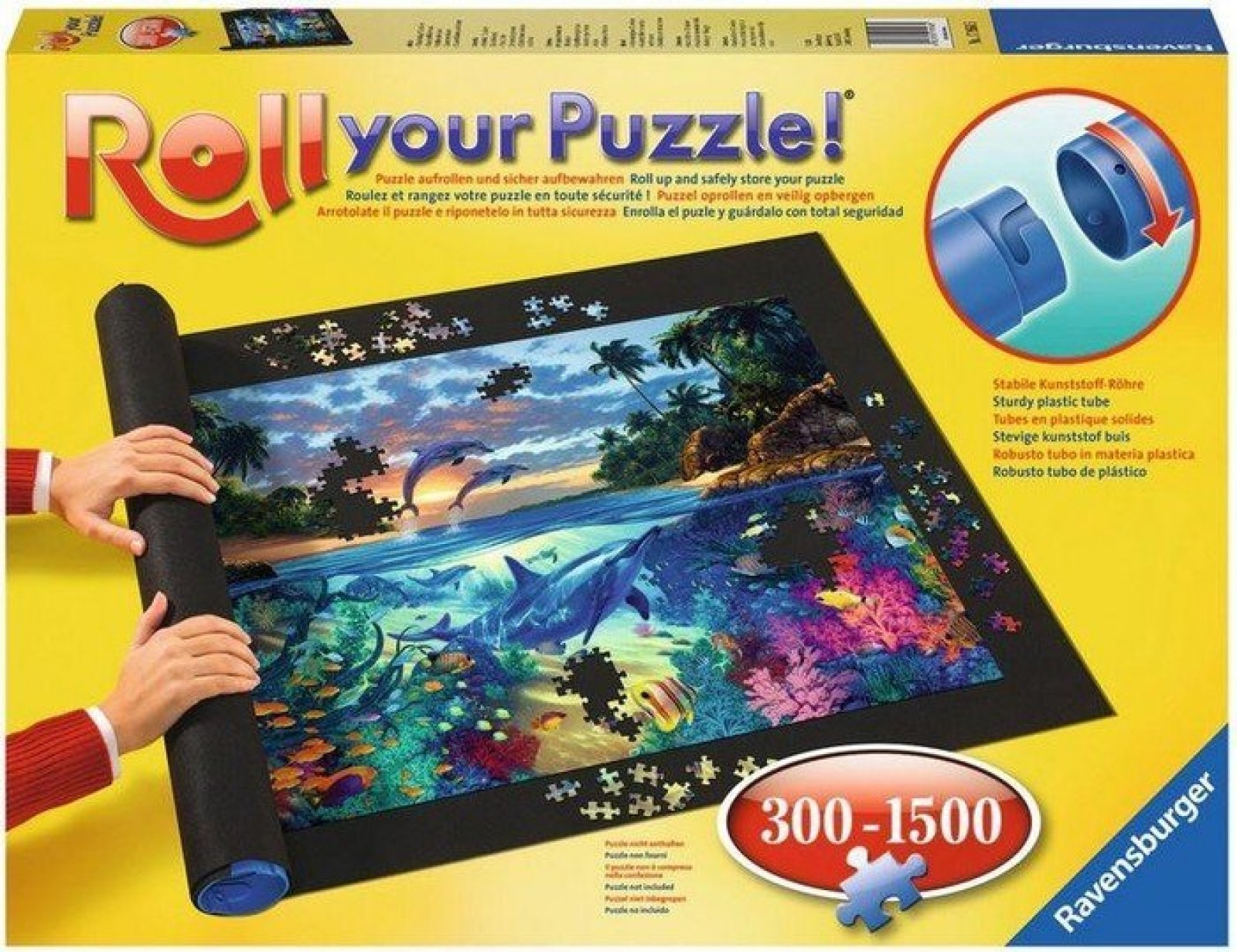 Sistem de depozitare Roll Your Puzzle 1500 piese - Ravensburger 1