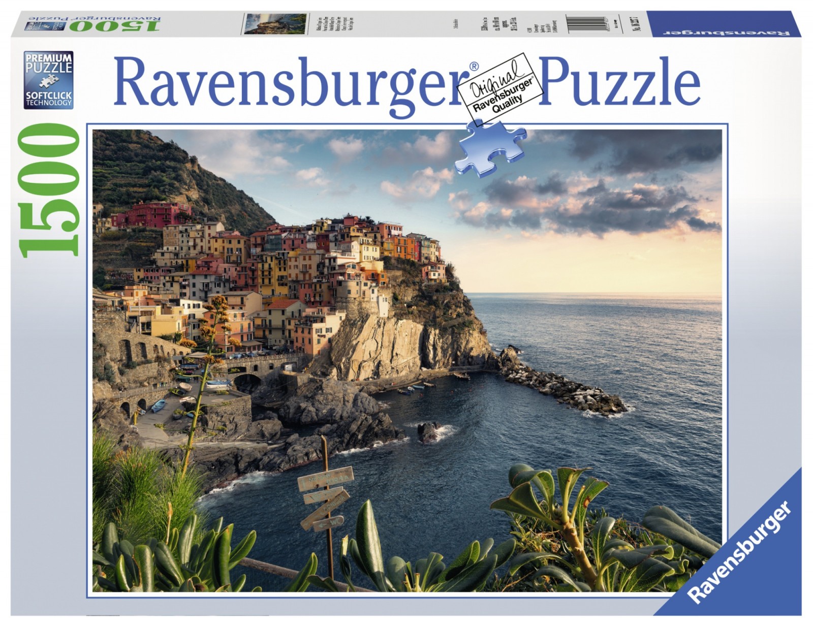 Puzzle Cinque Terre cu 1500 piese - Ravensburger 2