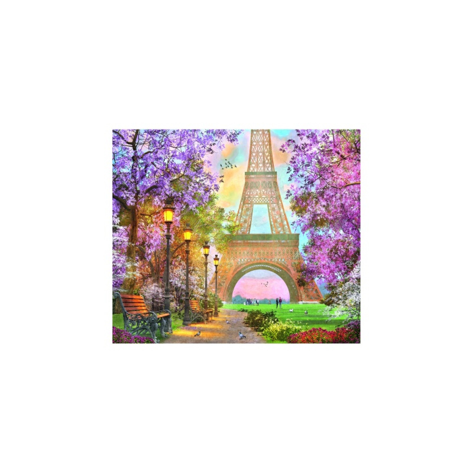 Puzzle Parisul Romantic cu 1500 piese - Ravensburger 2