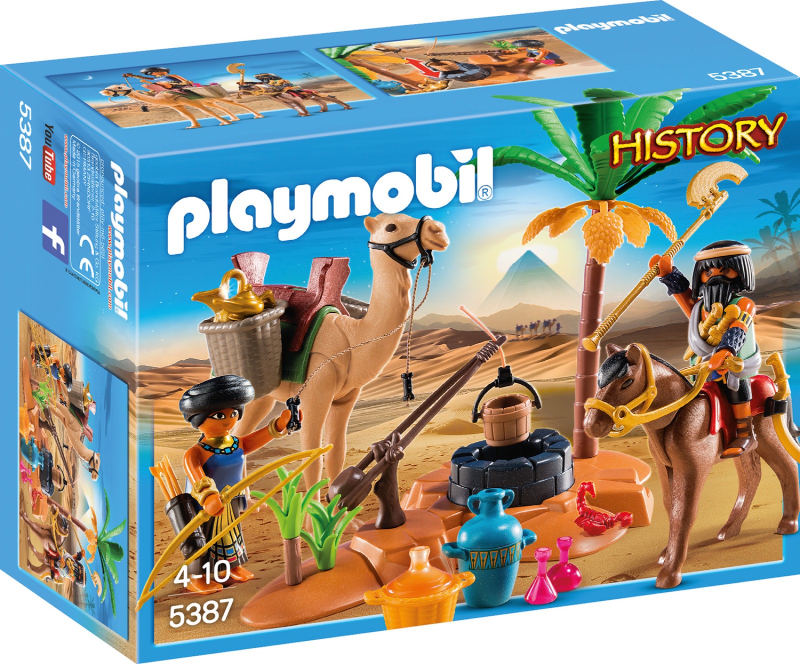 Tabara egipteana a banditilor - Playmobil 1