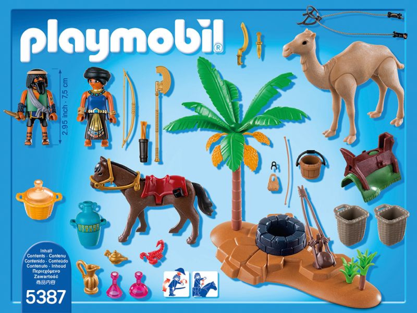 Tabara egipteana a banditilor - Playmobil 3