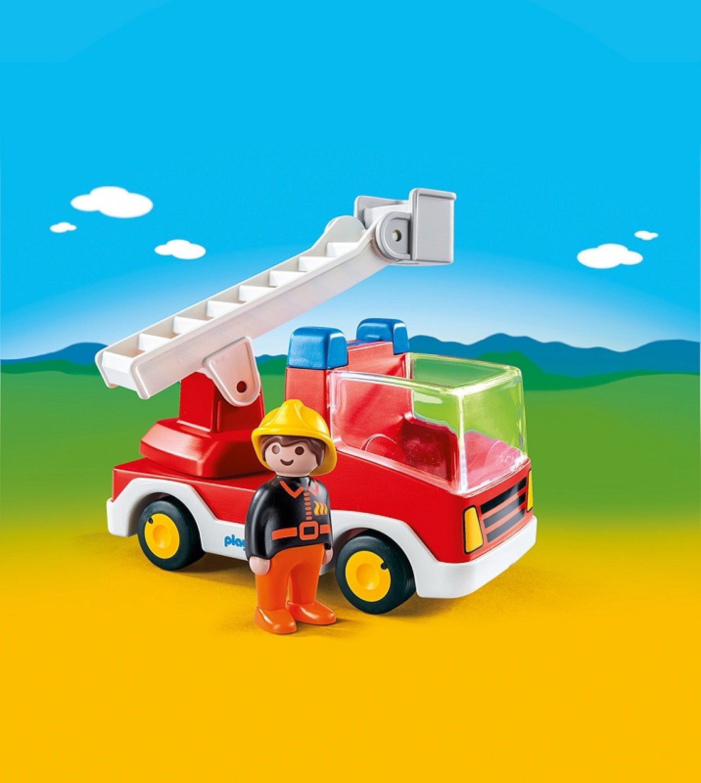 1.2.3 Camion cu Pompier - Playmobil 2