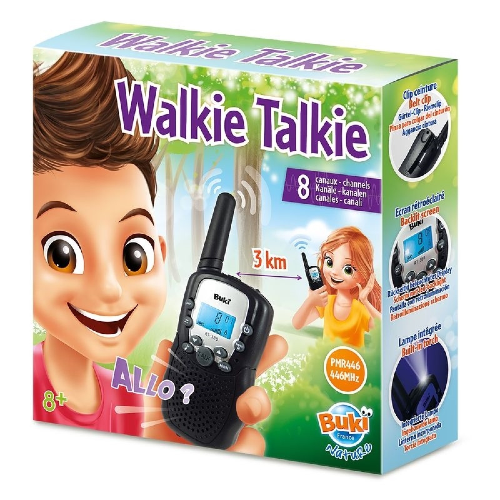 Walkie Talkie raza 3 km - BUKI France 1