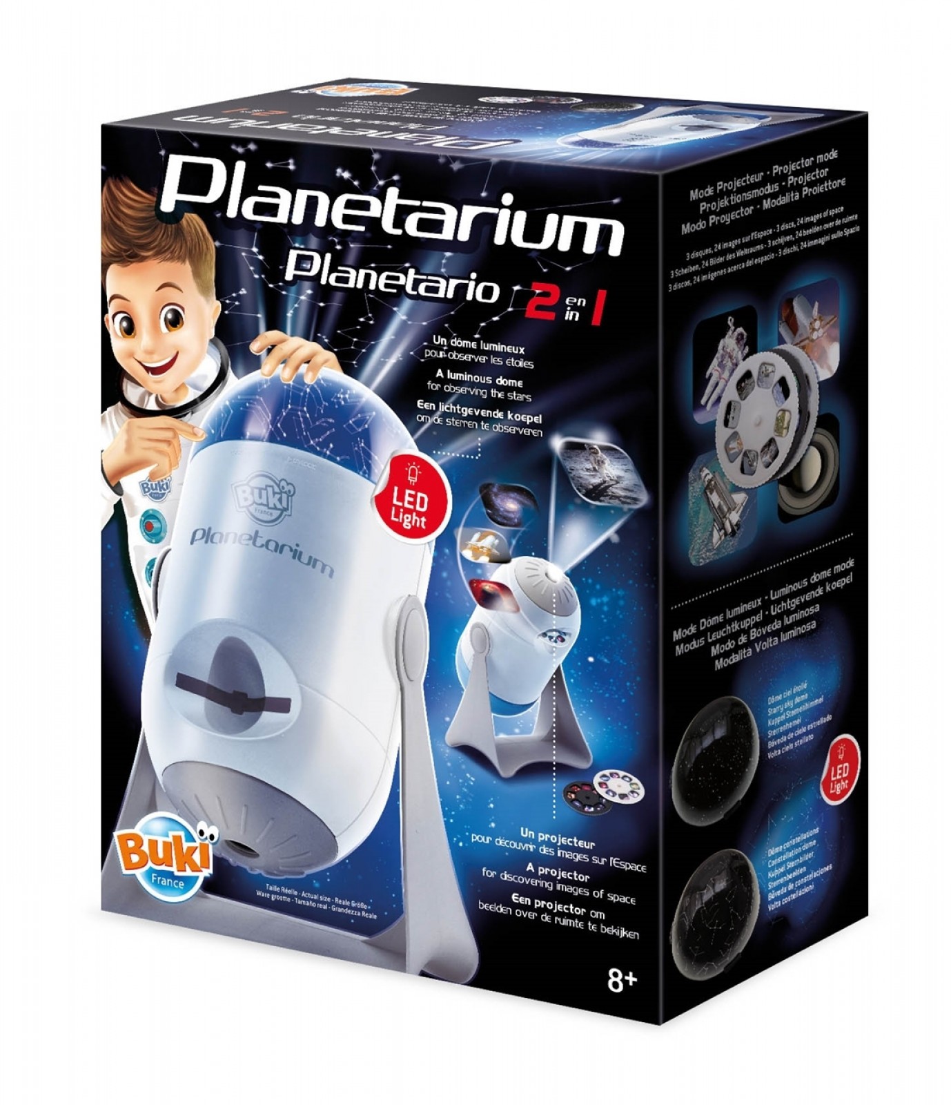 Proiector Planetarium 2 in 1 - BUKI France 1