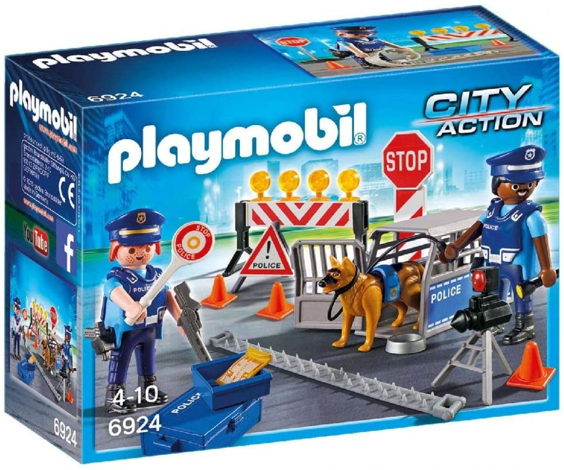 Blocaj Rutier al Politiei - Playmobil 1