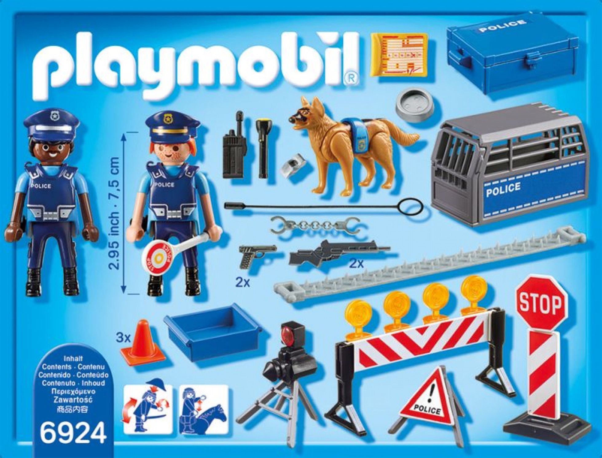 Blocaj Rutier al Politiei - Playmobil 3