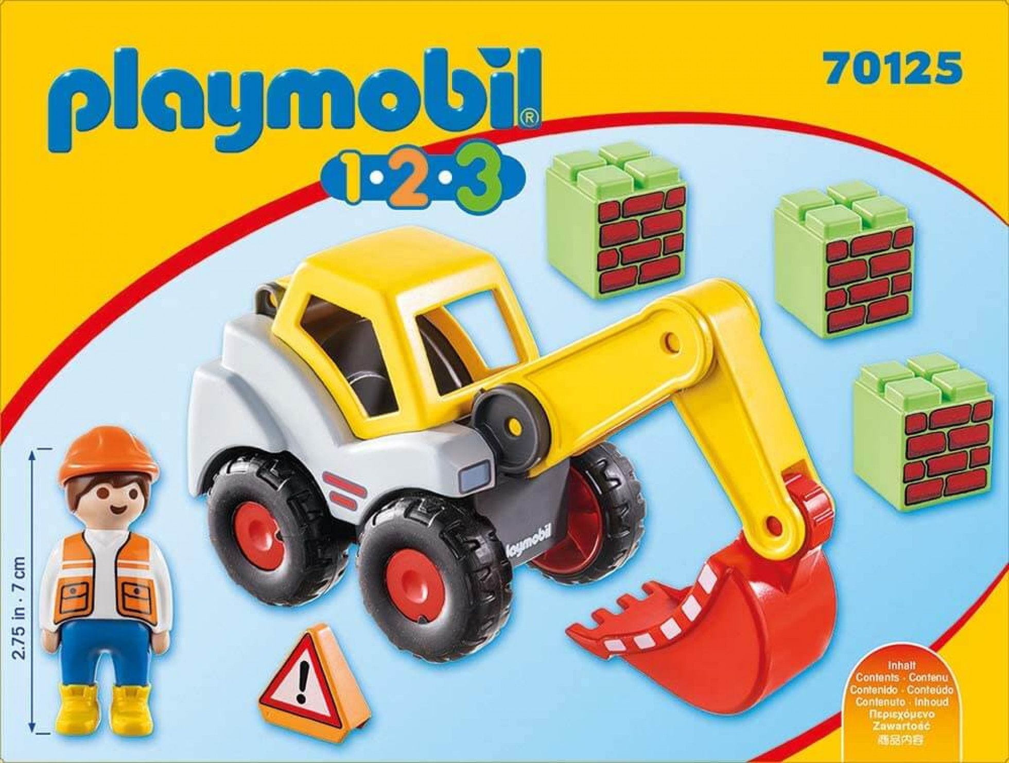 1.2.3 Excavator cu Brat Mobil - Playmobil 3