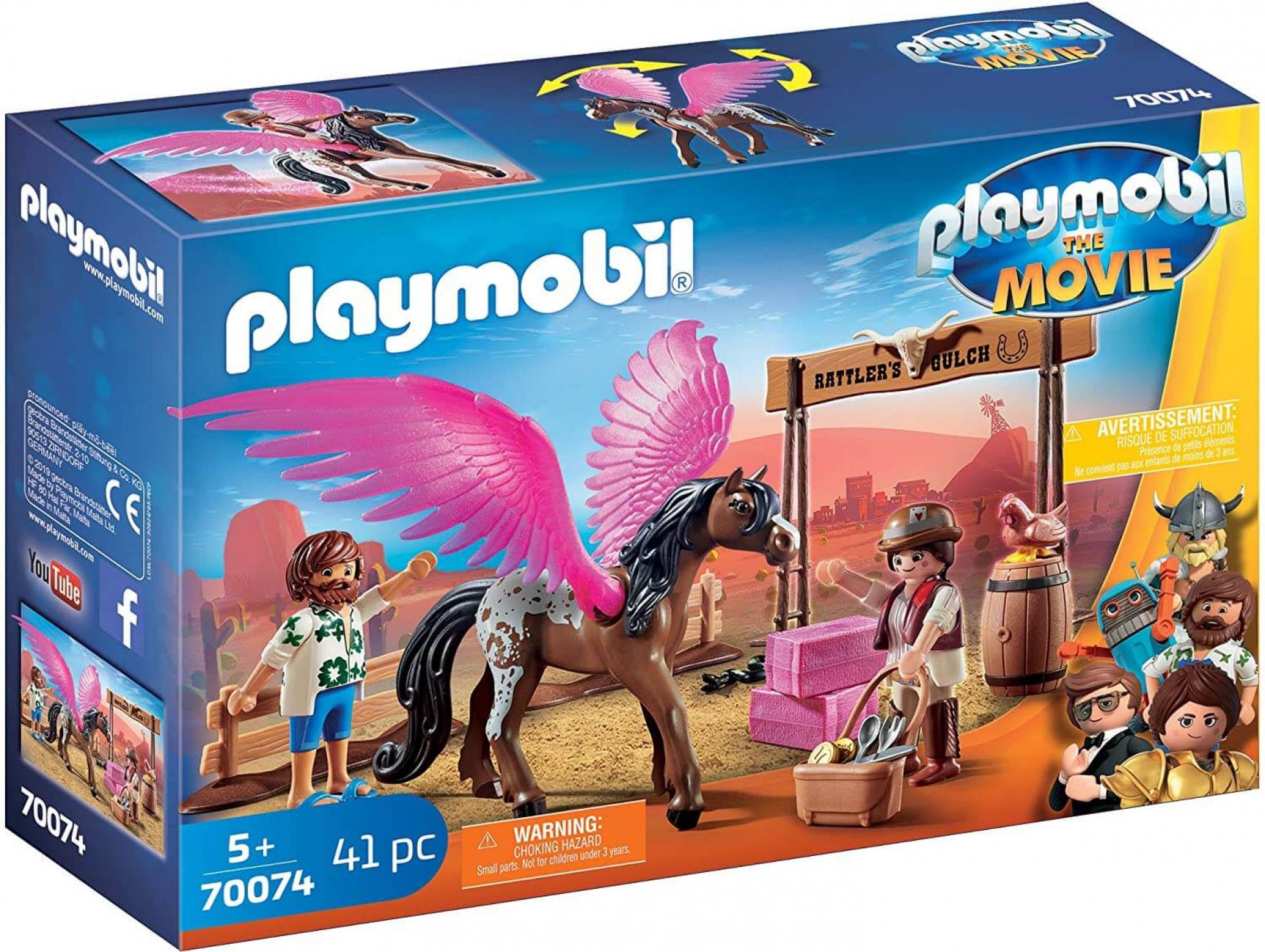 Marla, Del si Calul Inaripat - Playmobil 1