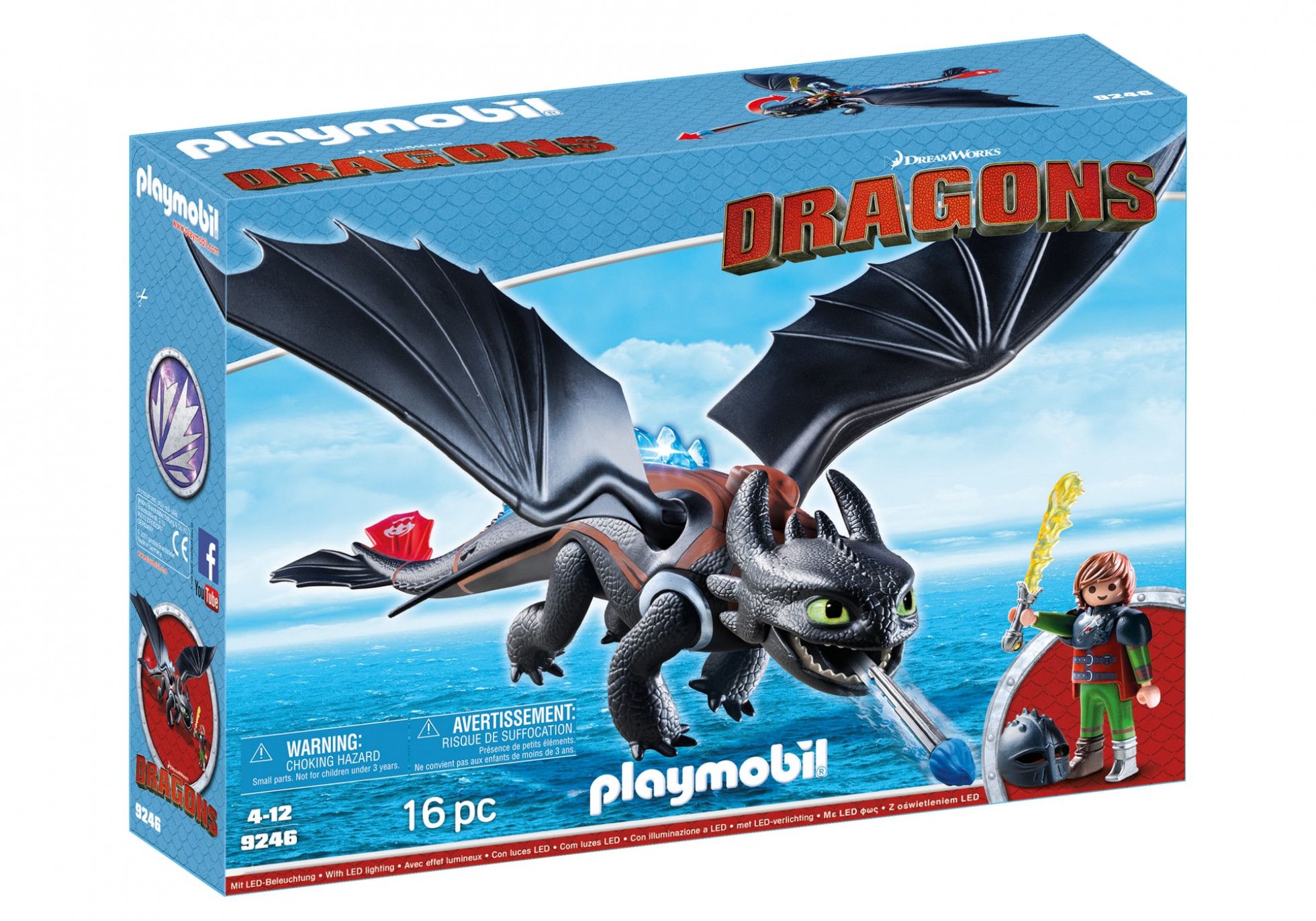 Hiccup si Toothless - Playmobil 1