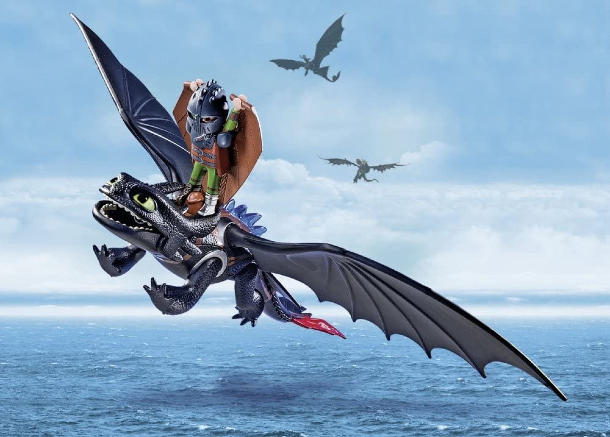 Hiccup si Toothless - Playmobil 4