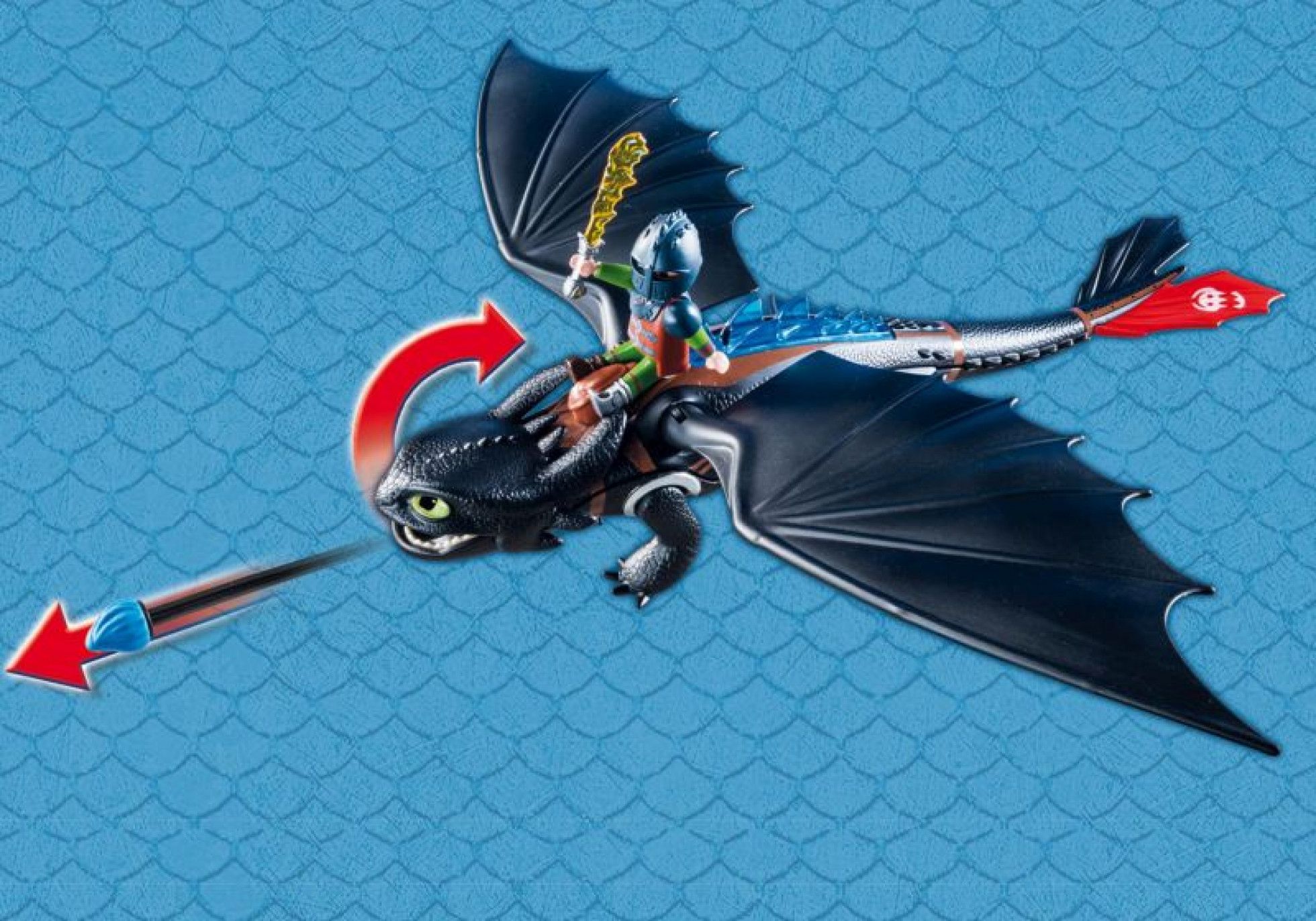 Hiccup si Toothless - Playmobil 6