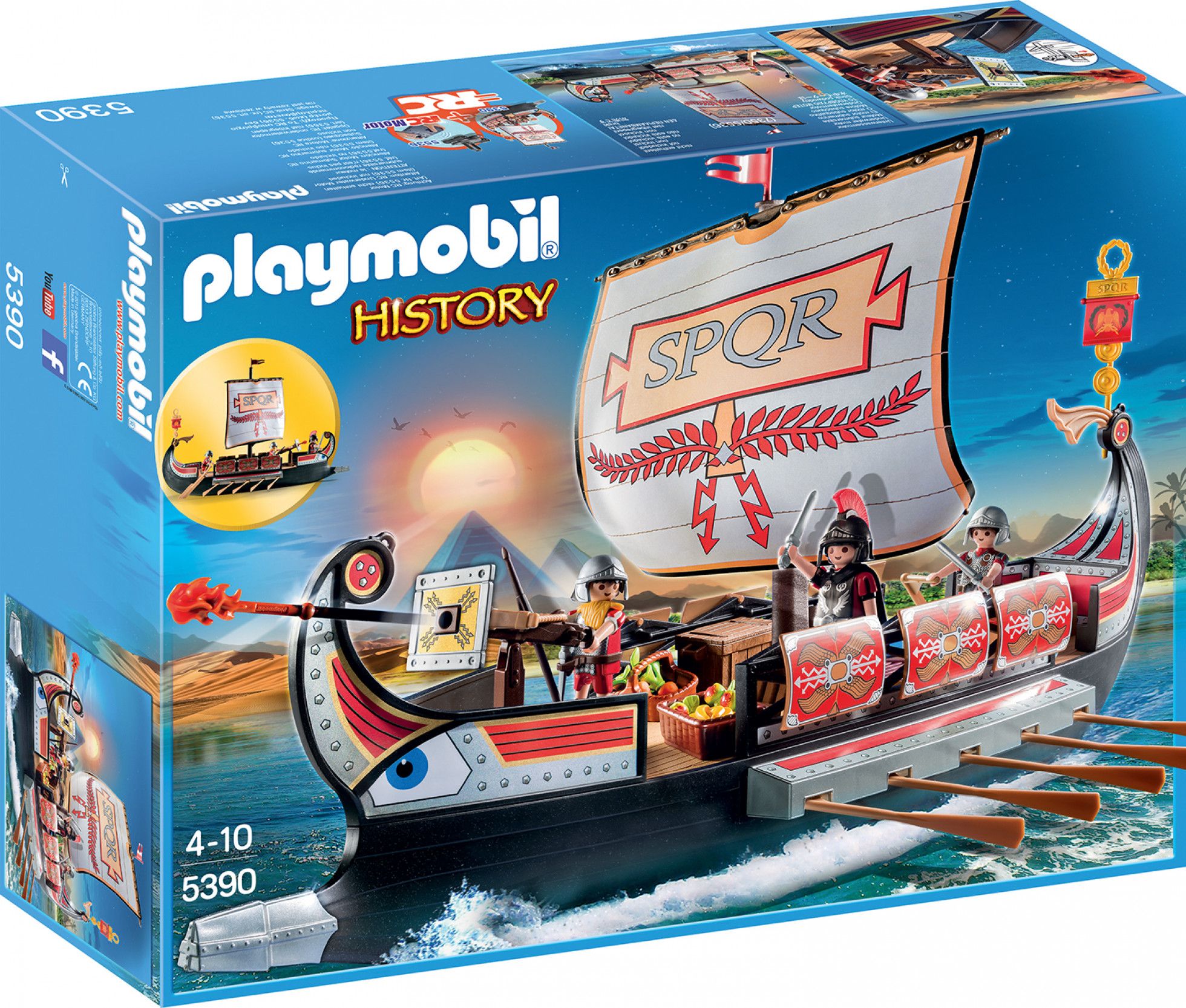 Nava Razboinicilor Romani - Playmobil 1