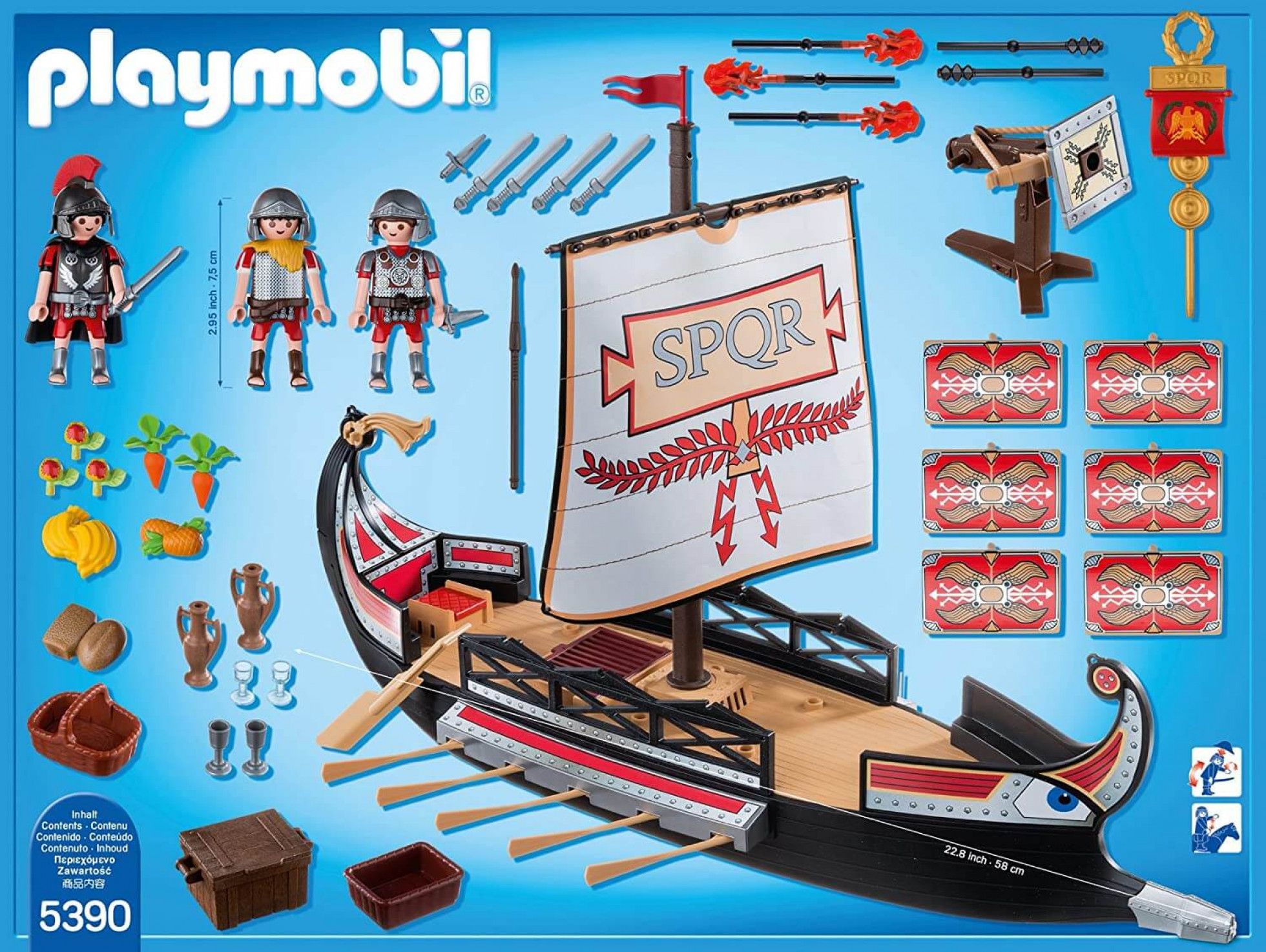 Nava Razboinicilor Romani - Playmobil 7