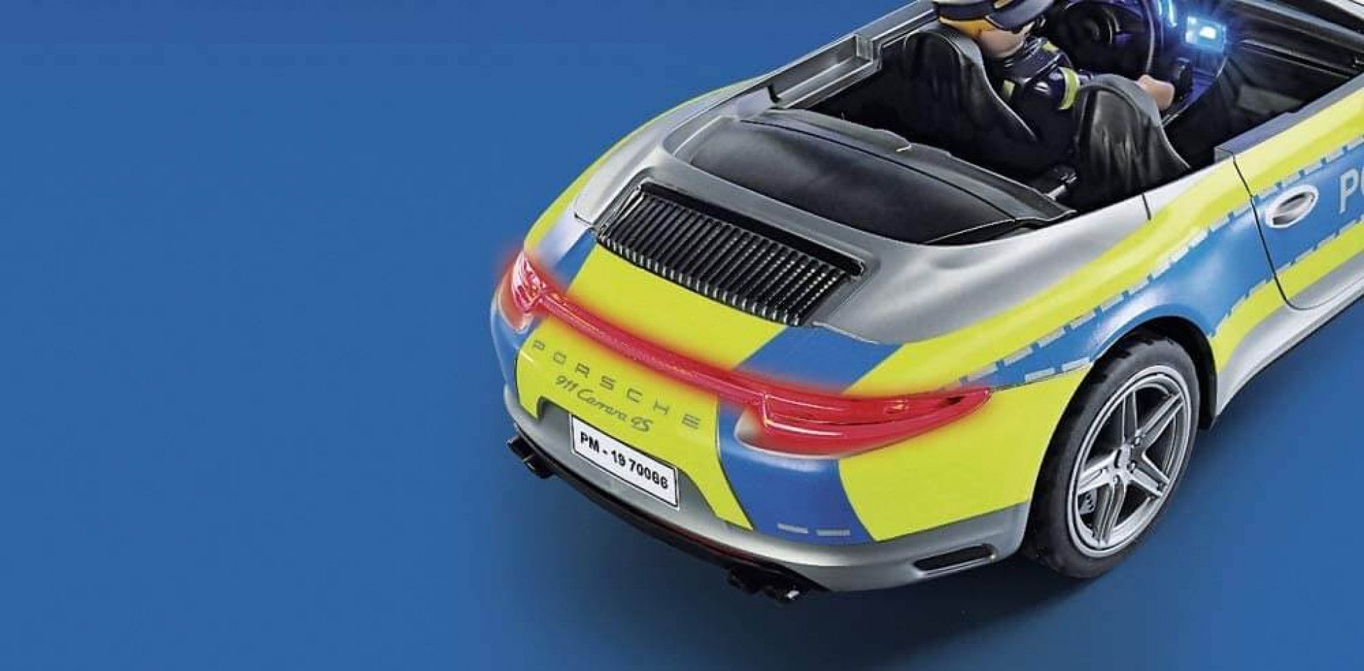 Porsche 911 Carrera 4S Politie - Playmobil 5