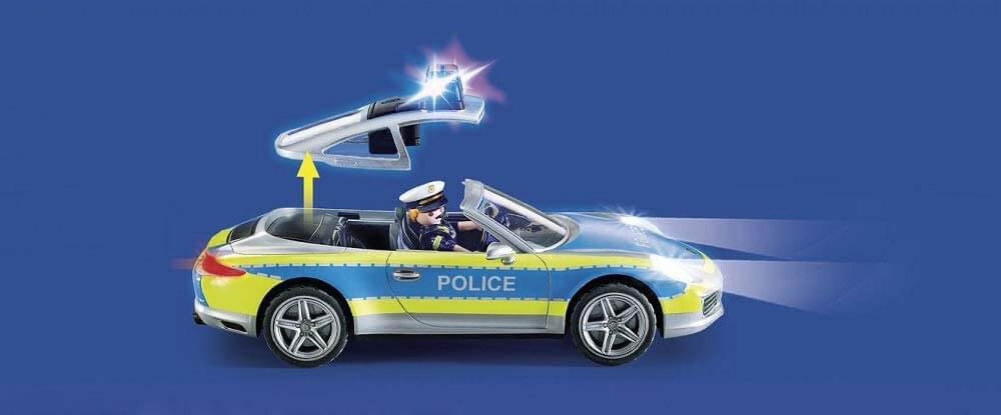 Porsche 911 Carrera 4S Politie - Playmobil 6