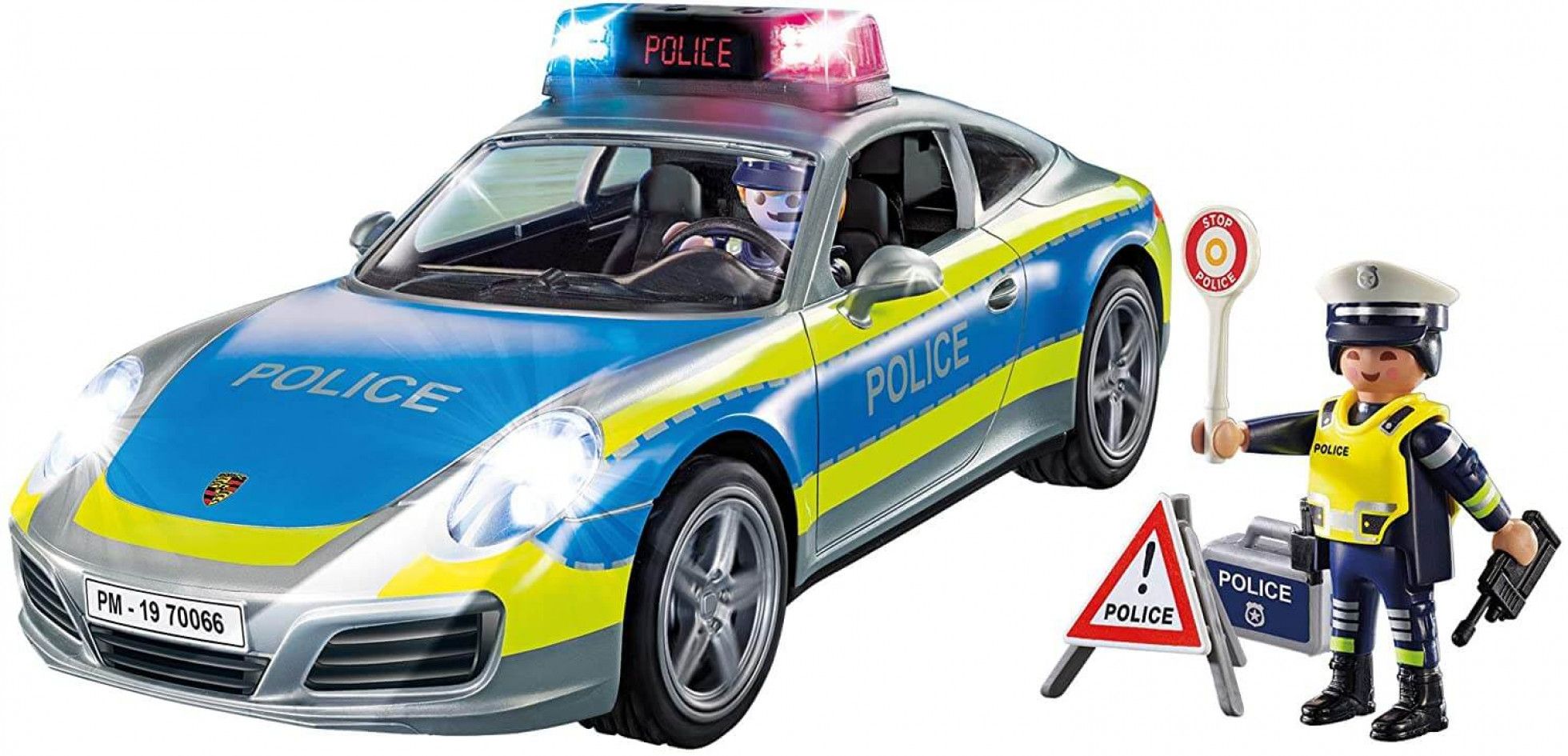 Porsche 911 Carrera 4S Politie - Playmobil 7