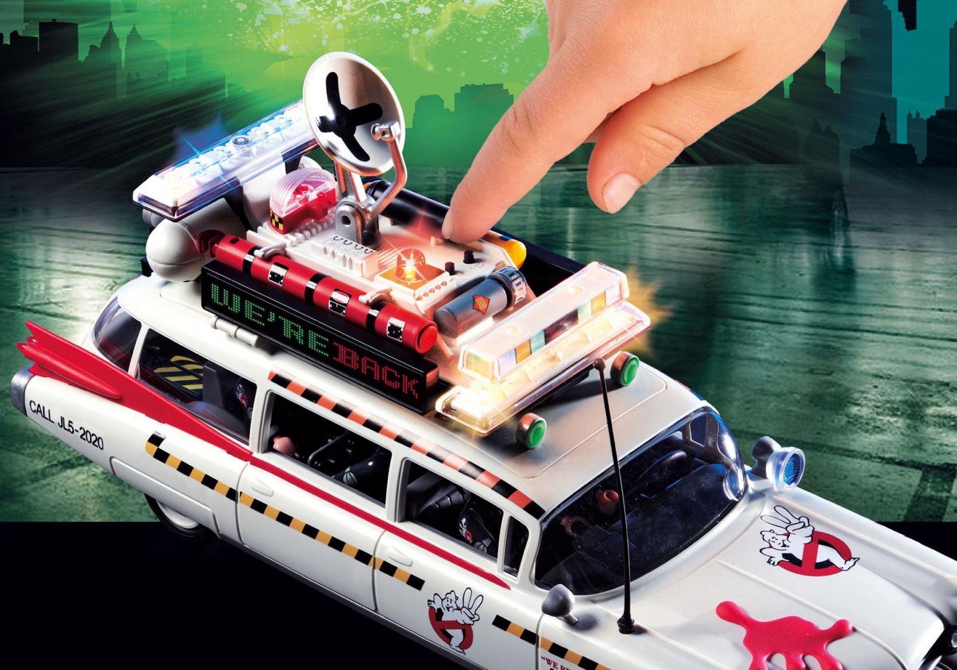 Playmobil ghostbusters sale ecto 1