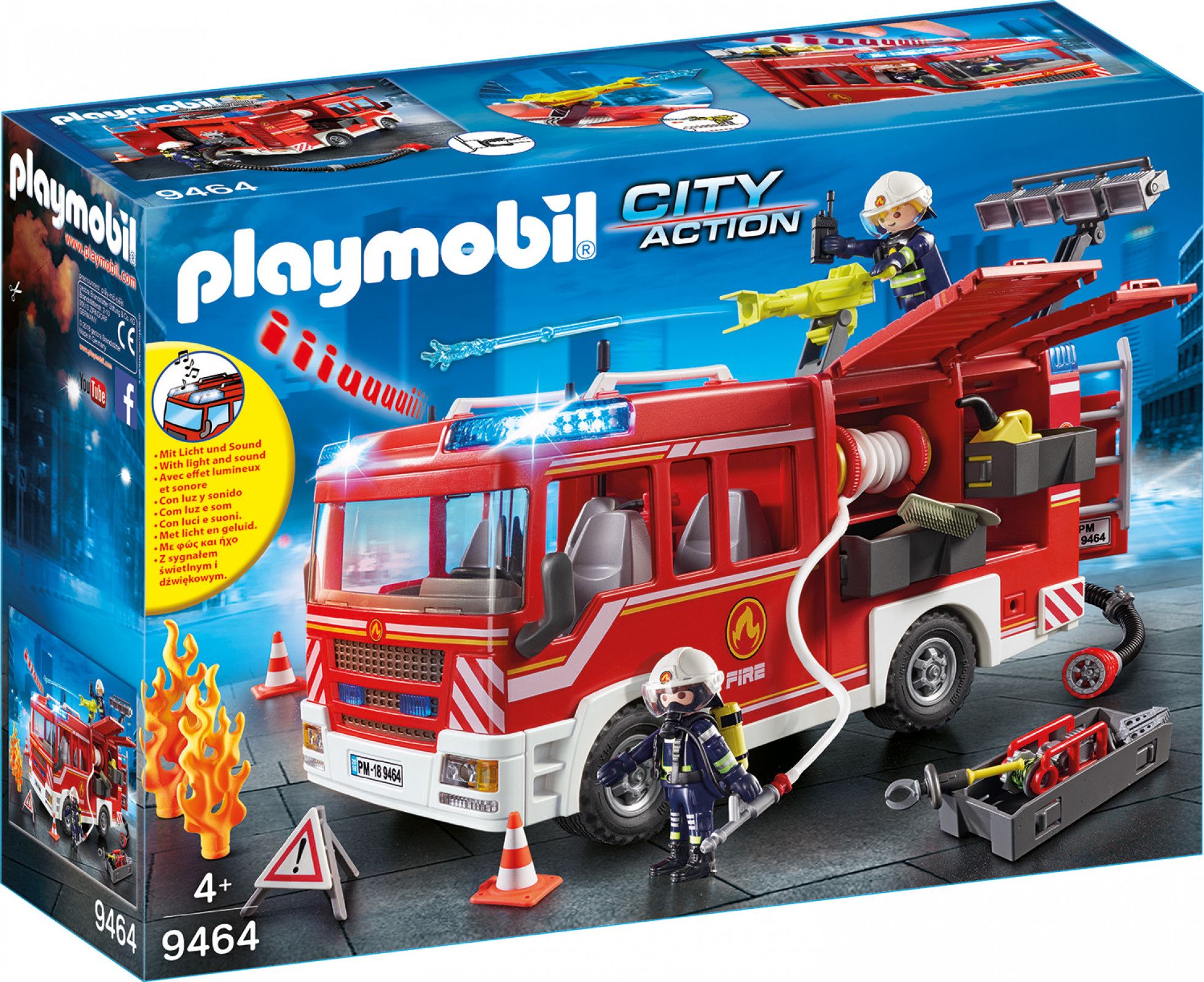 Masina de Pompieri cu Furtun - Playmobil 1