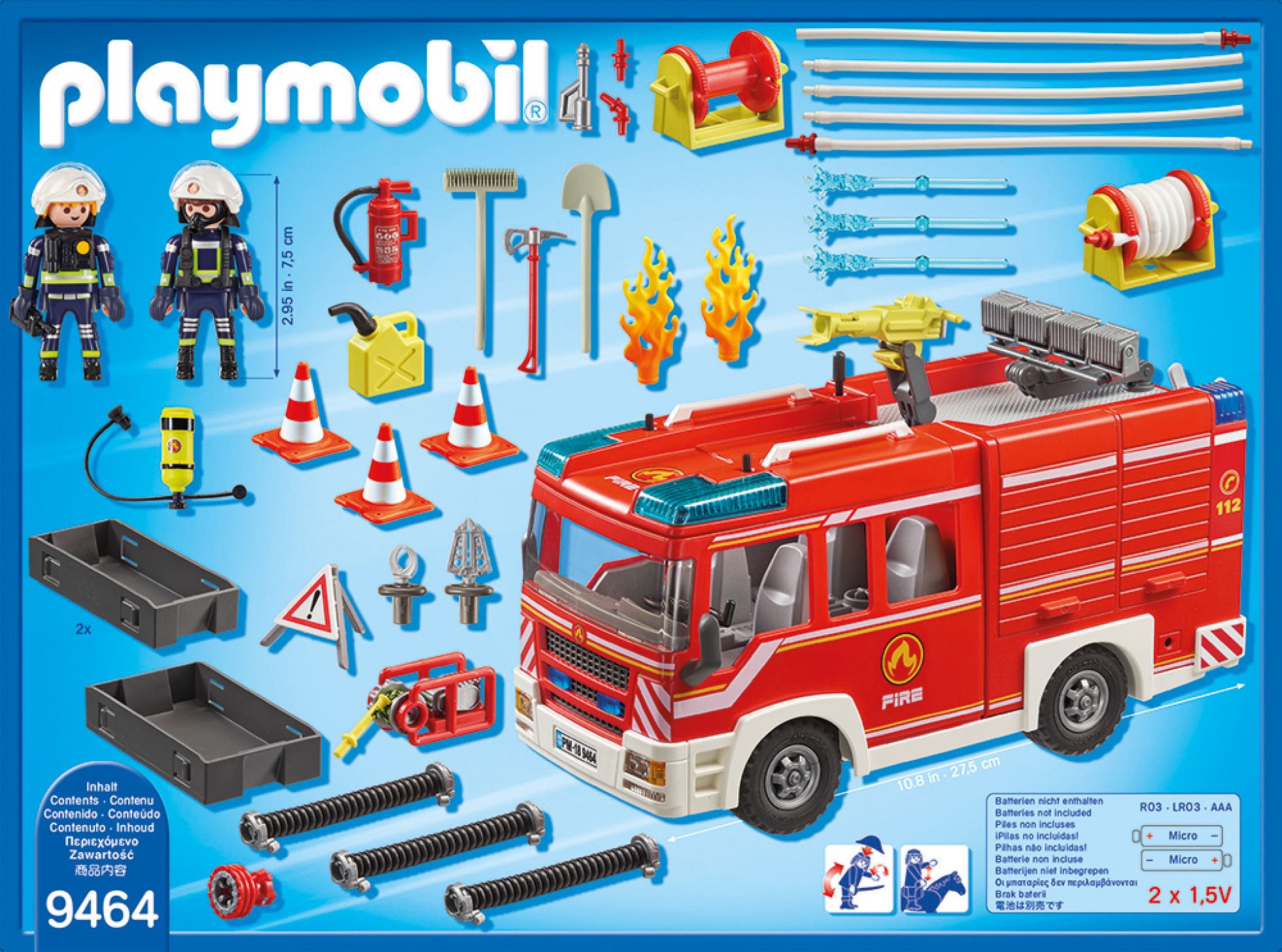 Masina de Pompieri cu Furtun - Playmobil 8