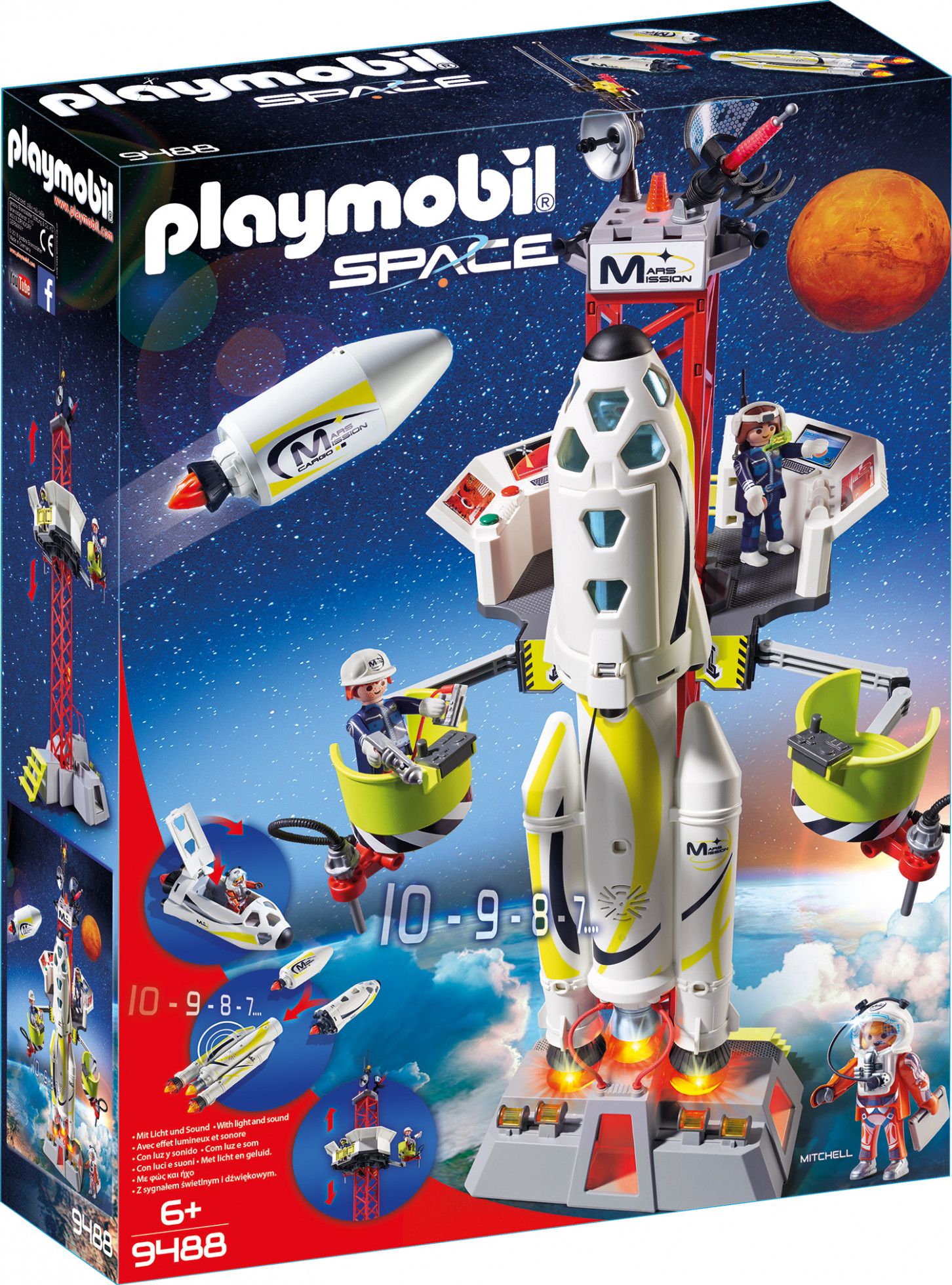 Racheta Spatiala Misiune Spre Marte - Playmobil 1