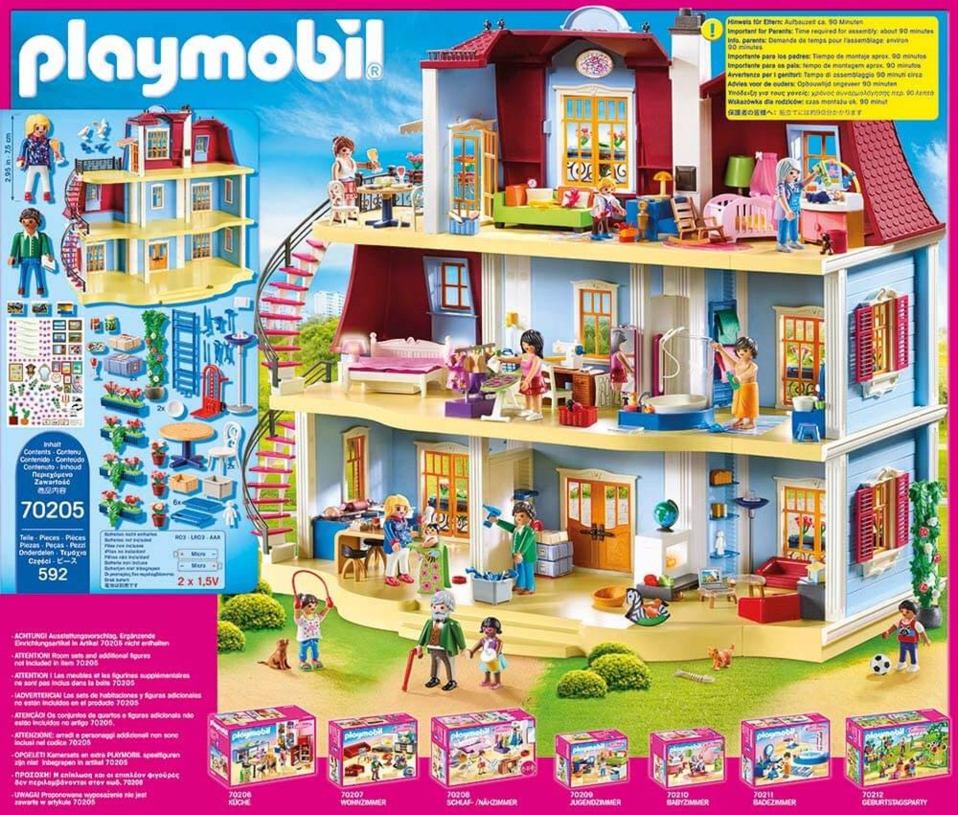 Casa Mare de Papusi - Playmobil 7