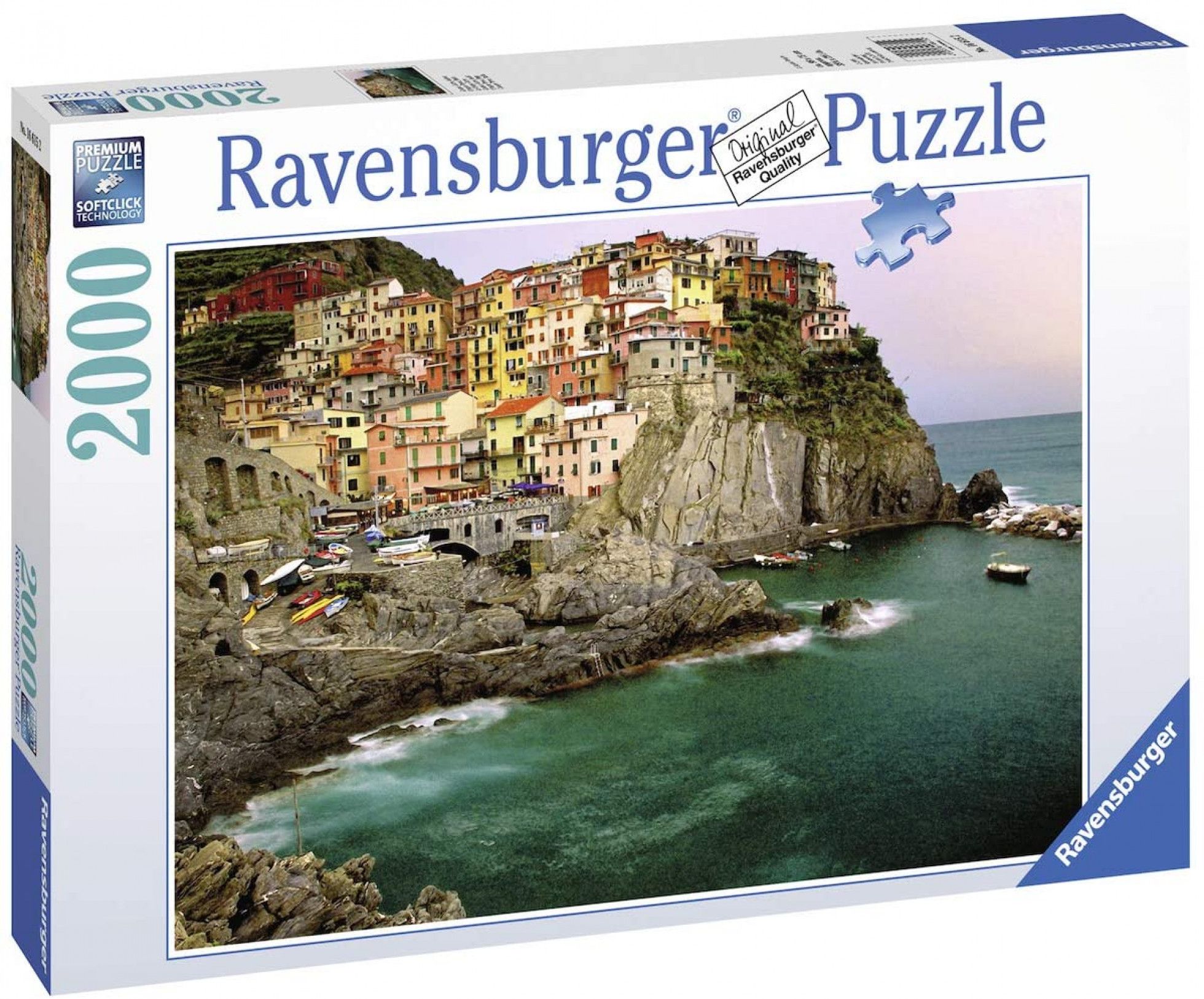 Puzzle Cinque Terre 2000 piese - Ravensburger 1