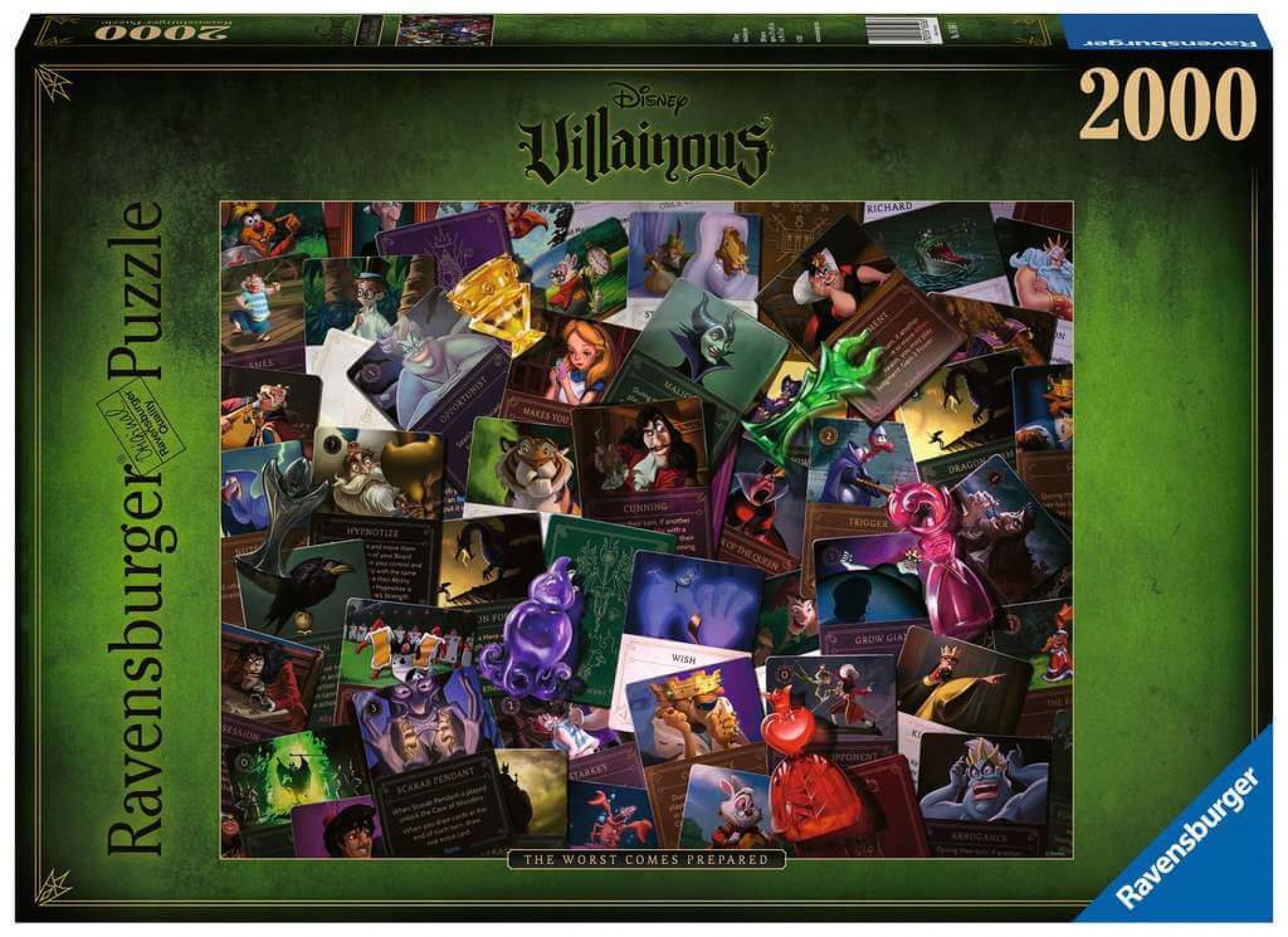 Puzzle Personaje Villainous Disney 2000 piese - Ravensburger 1